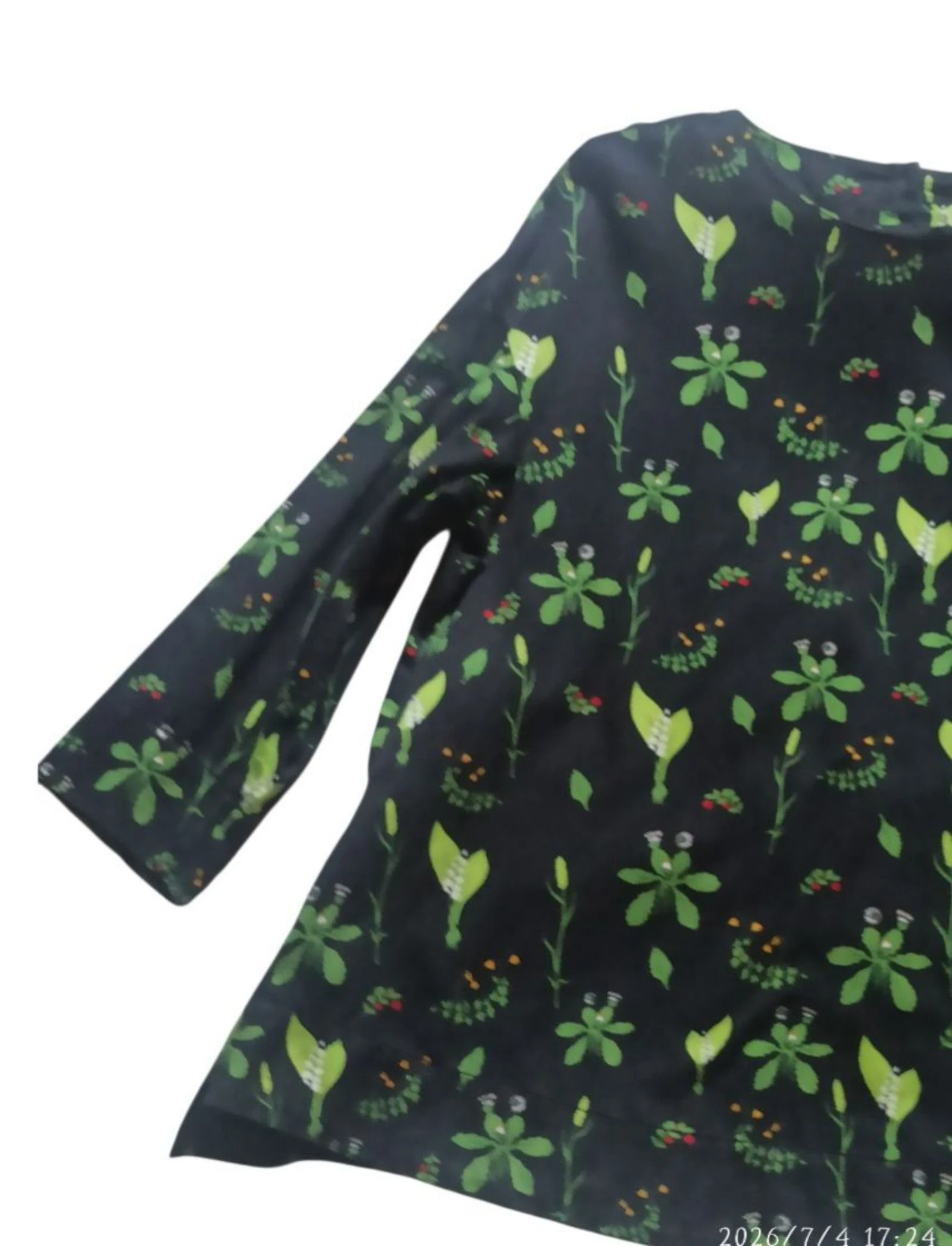 Blusa estampado botánico – photo 4